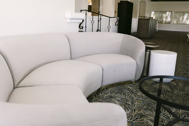 Cascade Arc Sofa - Pewter view 3