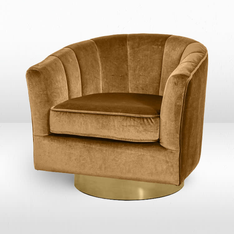 Cassidy Club Chair - Champagne view 2