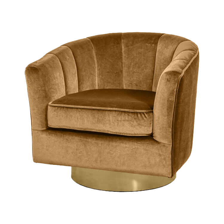 Cassidy Club Chair - Champagne
