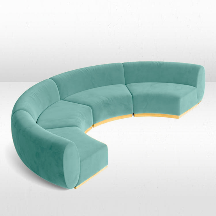 Colette Crescent Sofa - Tiffany view 2
