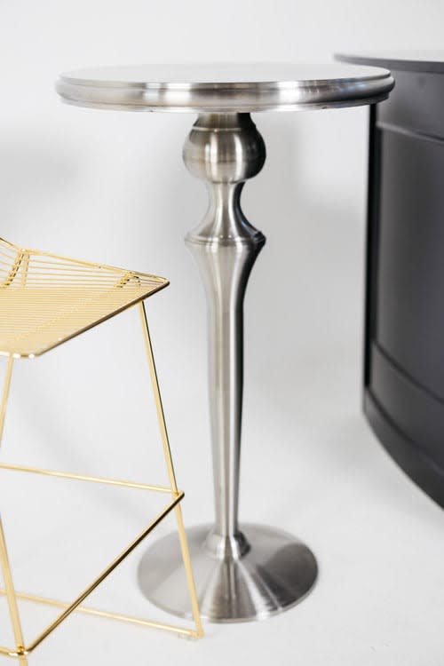 Kelsey Silver Cocktail Table view 4