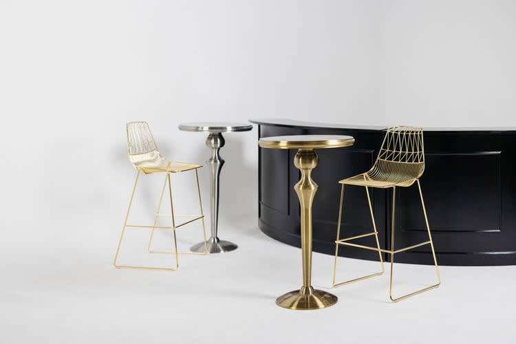 Kelsey Silver Cocktail Table view 6