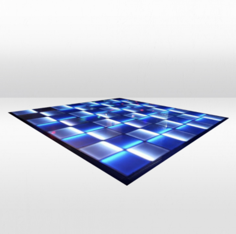 Glowing LED Dance Floor view 2