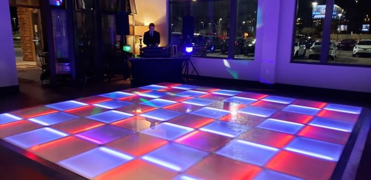 Glowing LED Dance Floor view 3