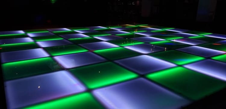 Glowing LED Dance Floor view 4