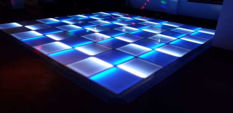 Glowing LED Dance Floor view 5