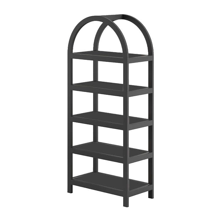 Chandler Barback - Black / Black Shelves