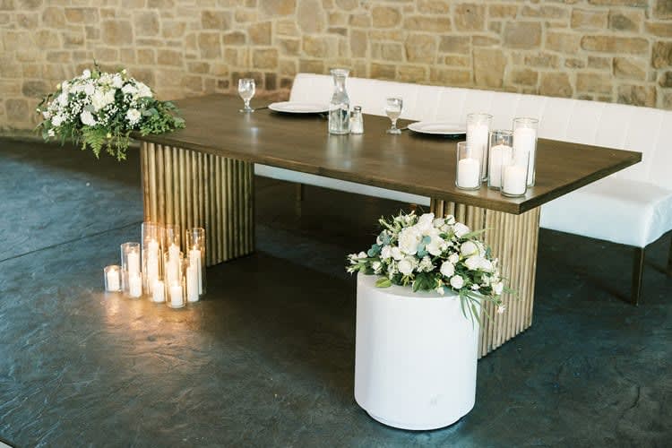 White Elm Side Table view 6