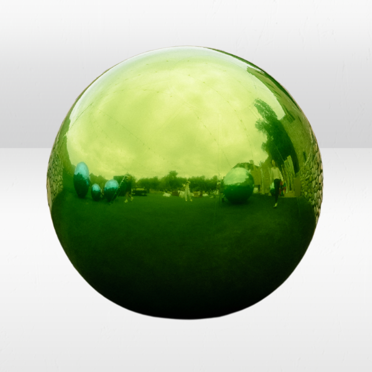 Green Orb Ball - Large Size view 3