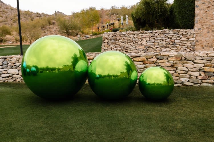 Green Orb Ball - Large Size view 4