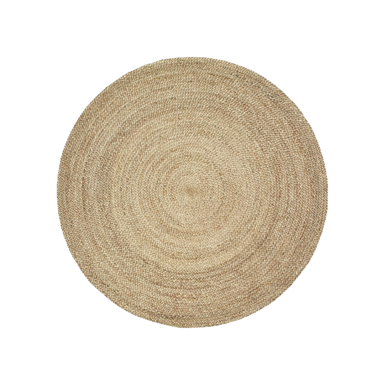 Jute Round Area Rug