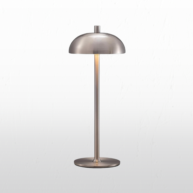 Nickel Table Lamp view 2