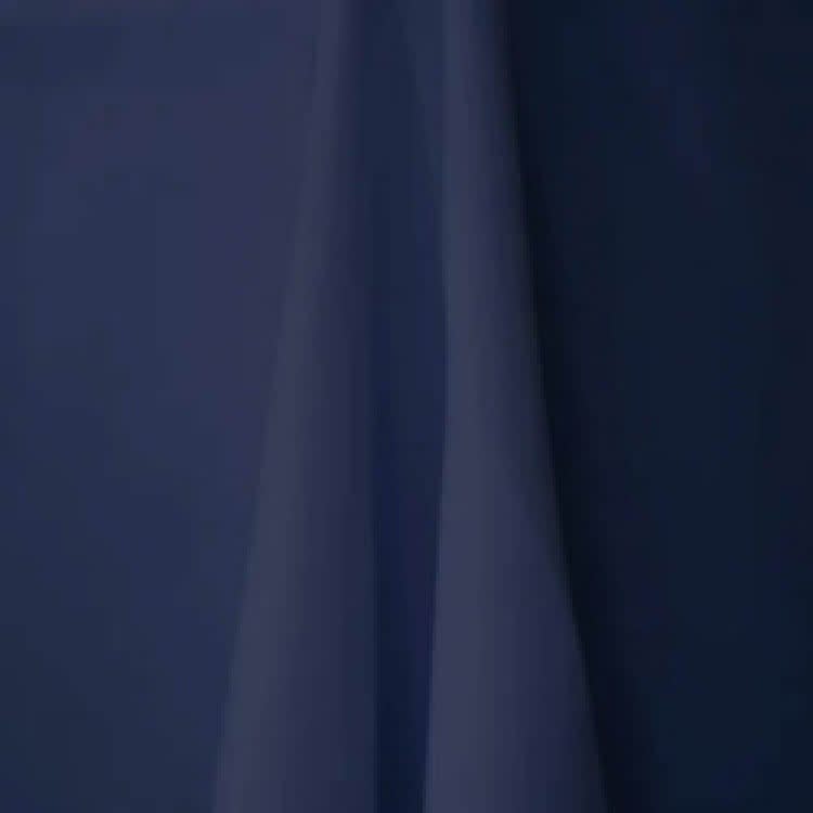 Navy Blue Poly Drape - 12ft Tall