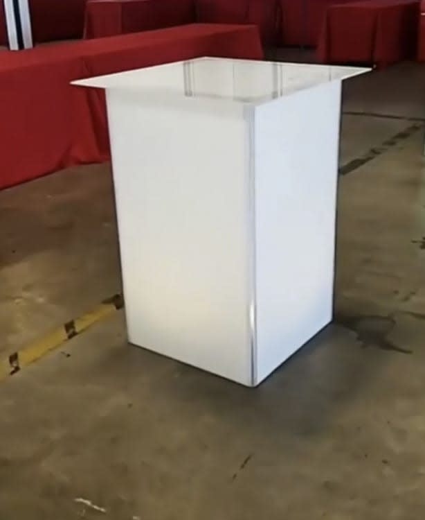 Glowing Cube Cocktail Table view 5