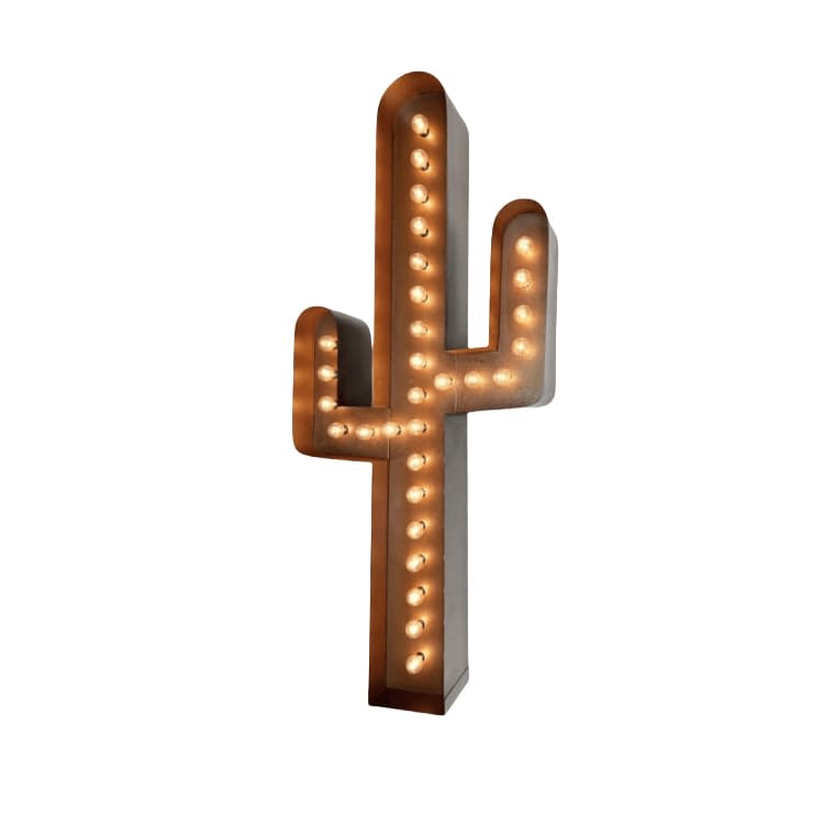 Cactus Marquee Sign - 6ft view 2