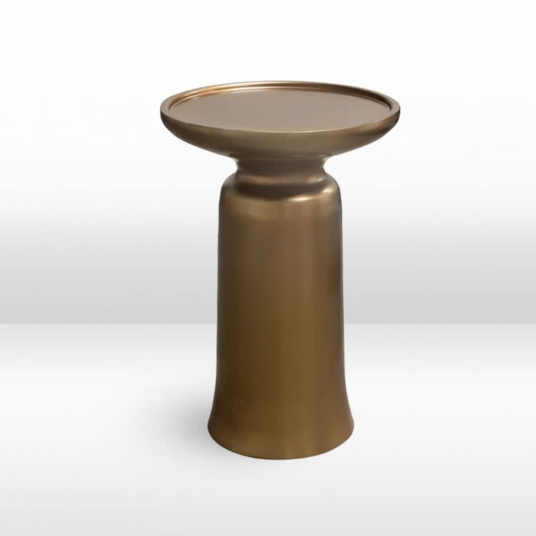 Mesa Side Table - Gold view 12