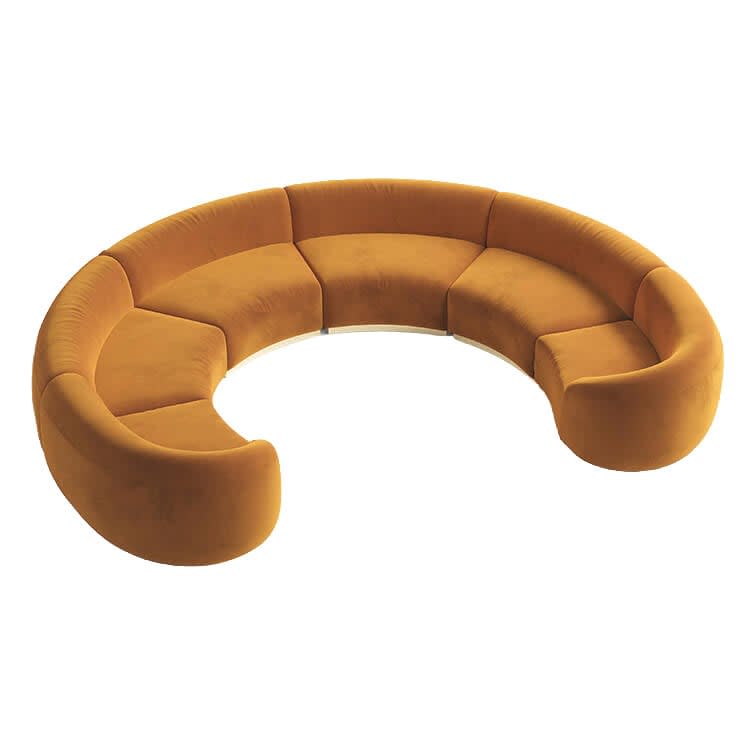 Cascade Eclipse Sofa - Caramel