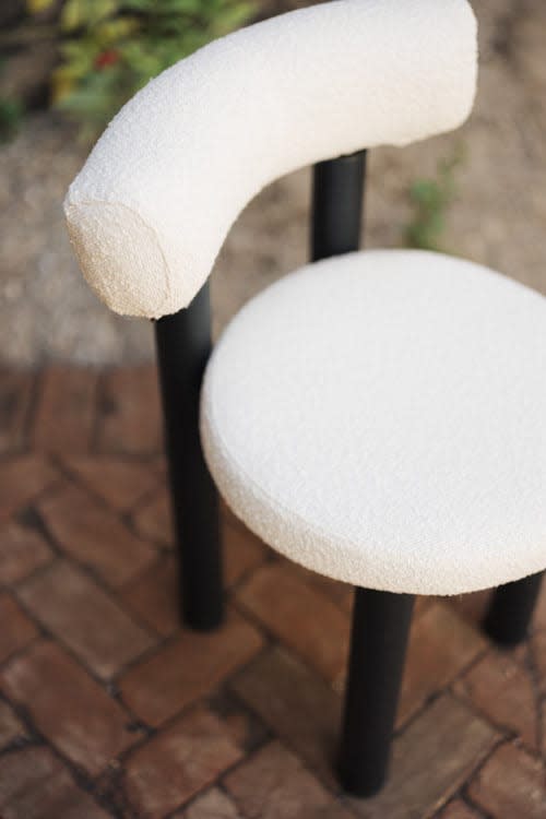Ava Dining Chair - Ivory Boucle view 5