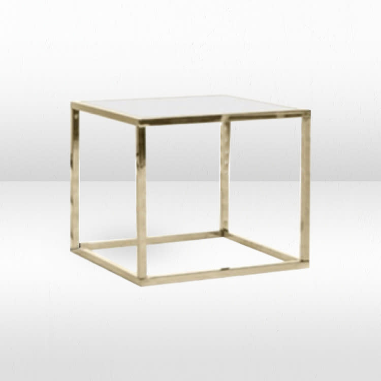 Mercer Side Table - Gold view 3