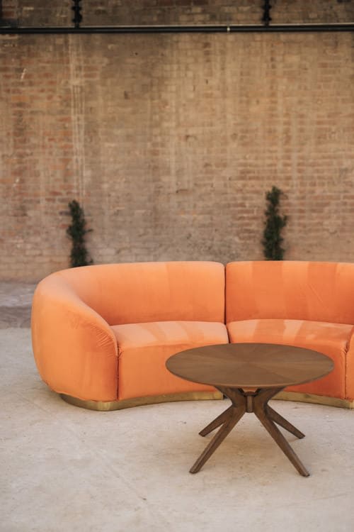 Cascade Loveseat - Rust view 4