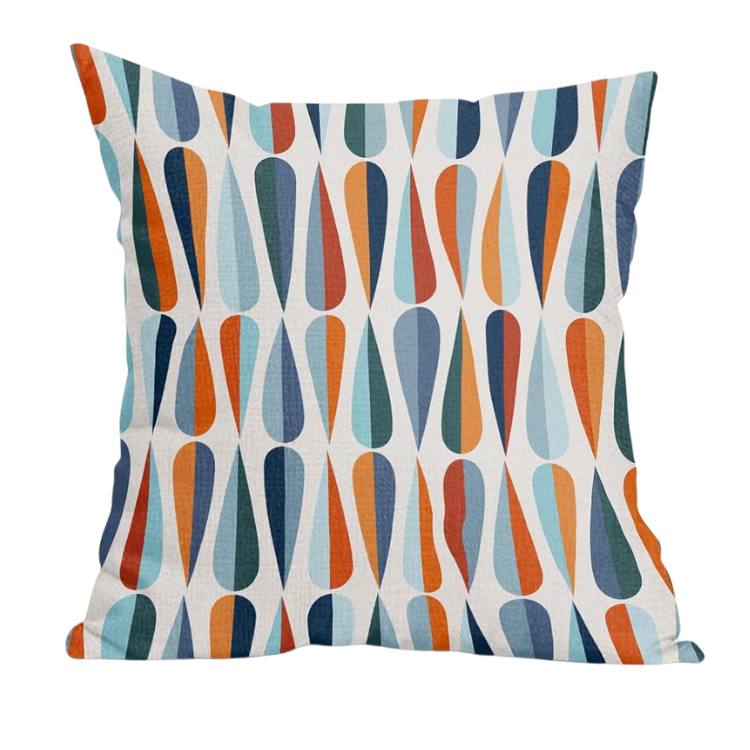 Vintage Teardrop Pillow