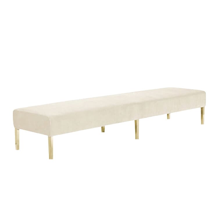 Kincaid 8ft Ottoman - White