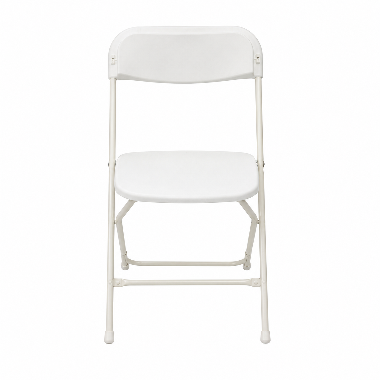 White Polyfold Folding Chair view 3