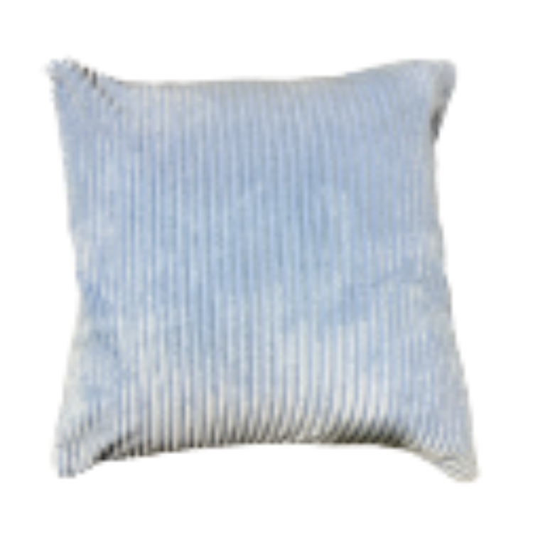 Baby Blue Corduroy Pillow
