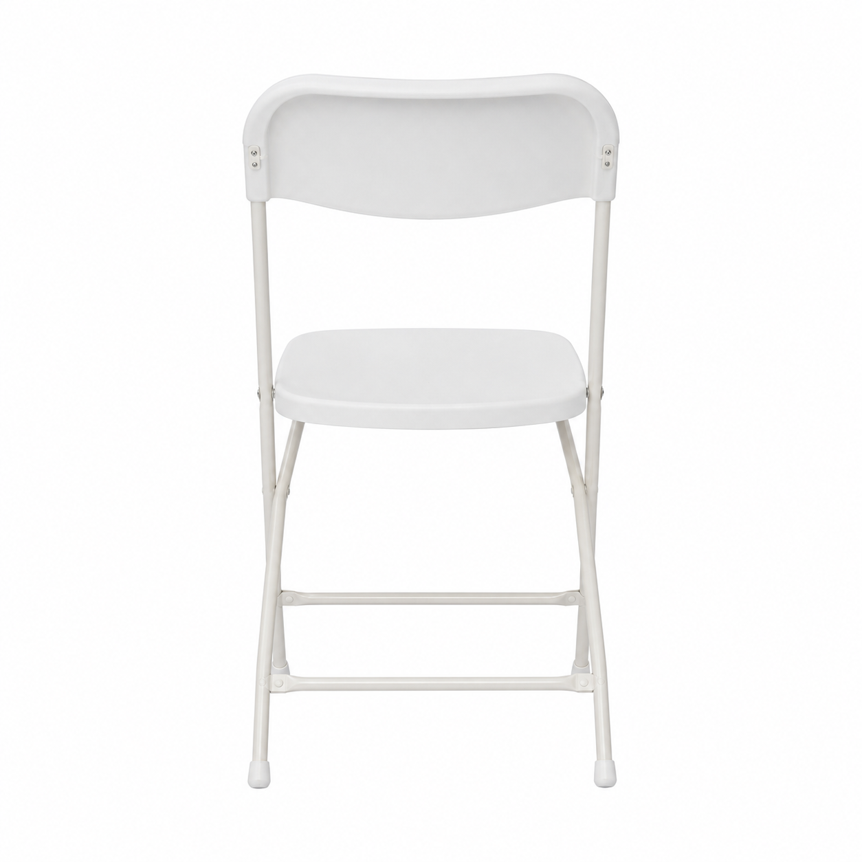 White Polyfold Folding Chair view 4