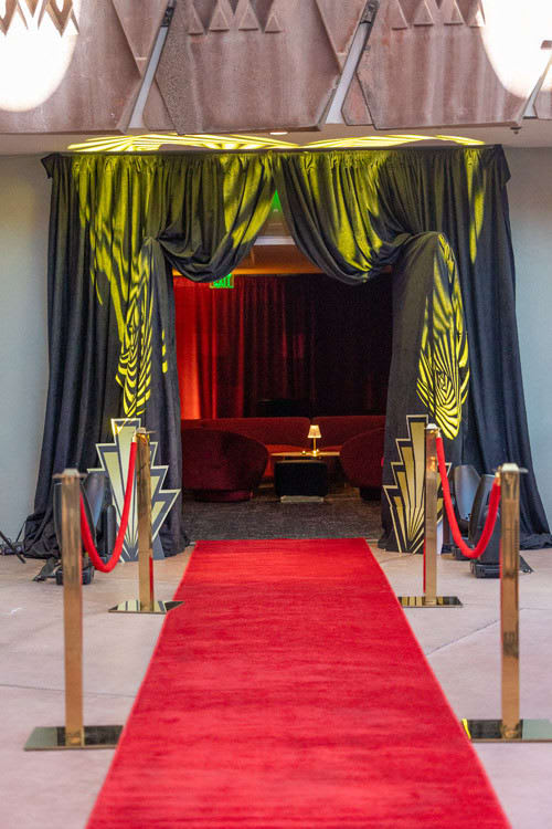 Red Carpet Runner - 4ft Wide x 25ft Long view 2