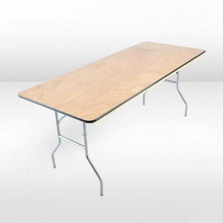 6ft Banquet Folding Table view 2