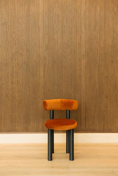 Ava Velvet Dining Chair - Cinnamon view 3
