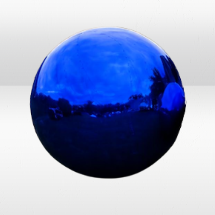 Blue Orb Ball - Large Size view 3