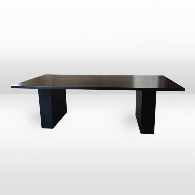 Raven Dining Table - Black view 3