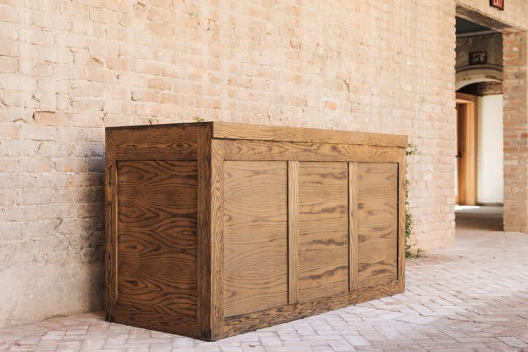 Brooks 6ft Wood Bar view 3