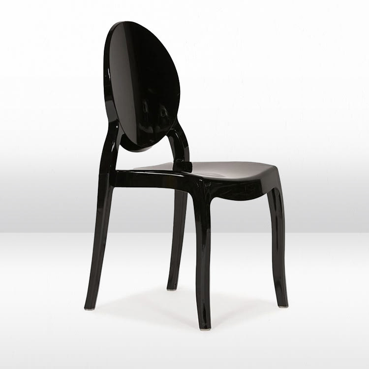 Ghost Dining Chair - Black view 2