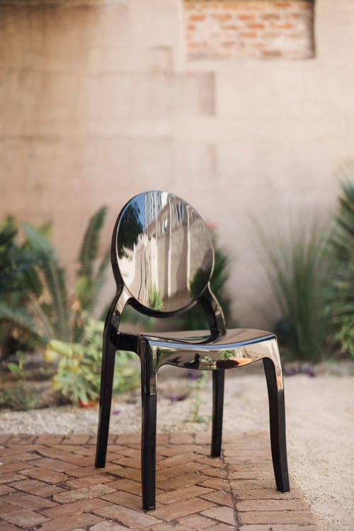 Ghost Dining Chair - Black view 3