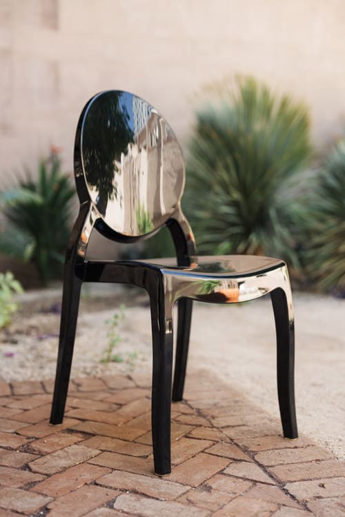 Ghost Dining Chair - Black view 4