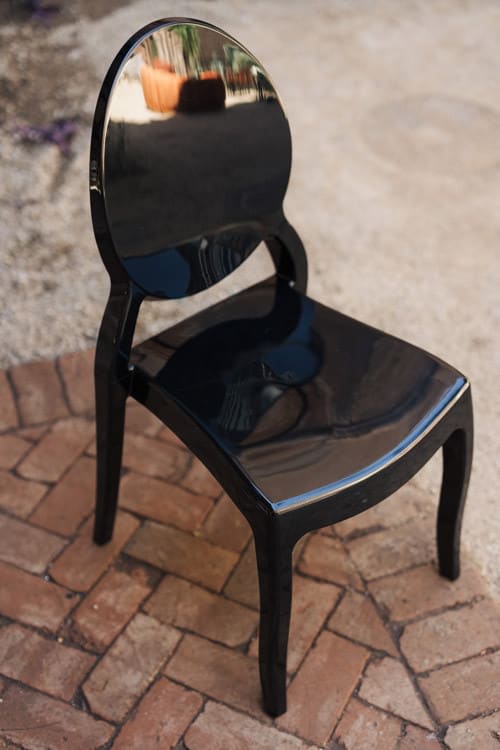 Ghost Dining Chair - Black view 5