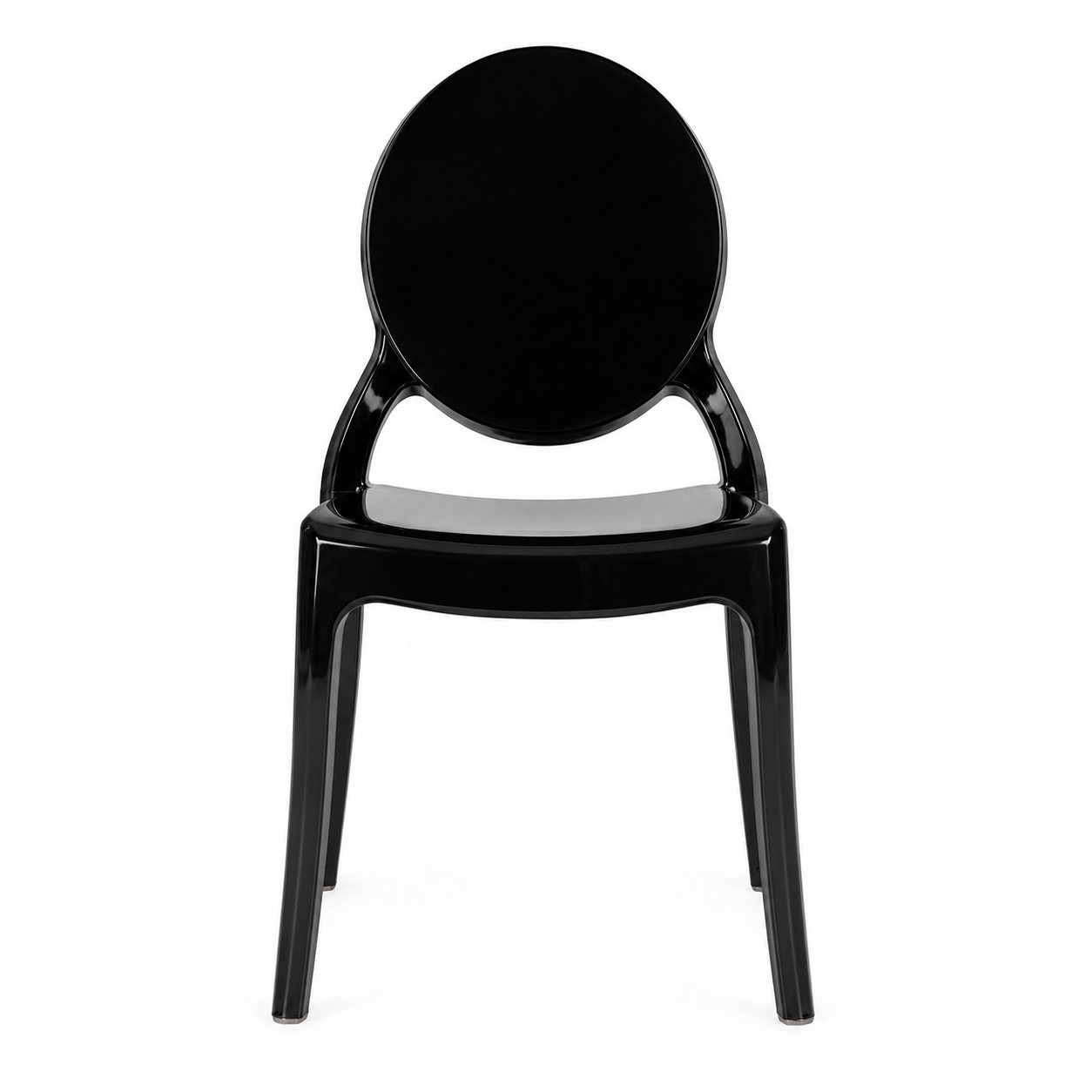 Ghost Dining Chair - Black view 6