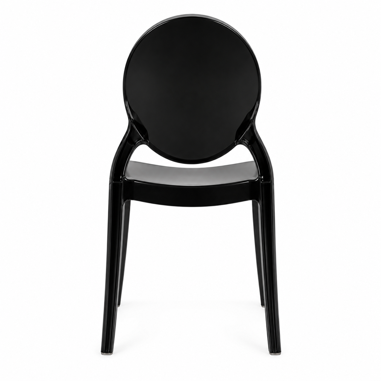 Ghost Dining Chair - Black view 7