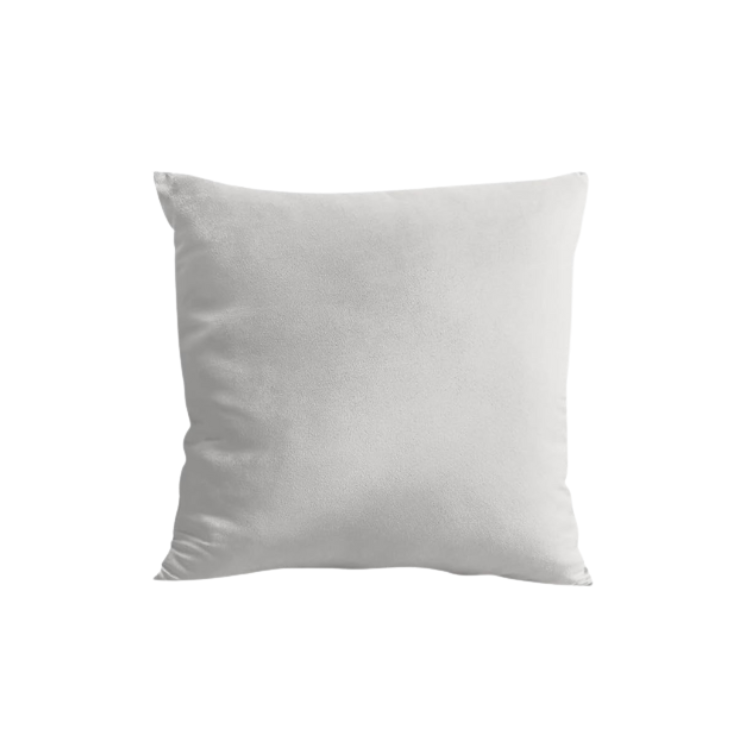 White Velvet Pillow