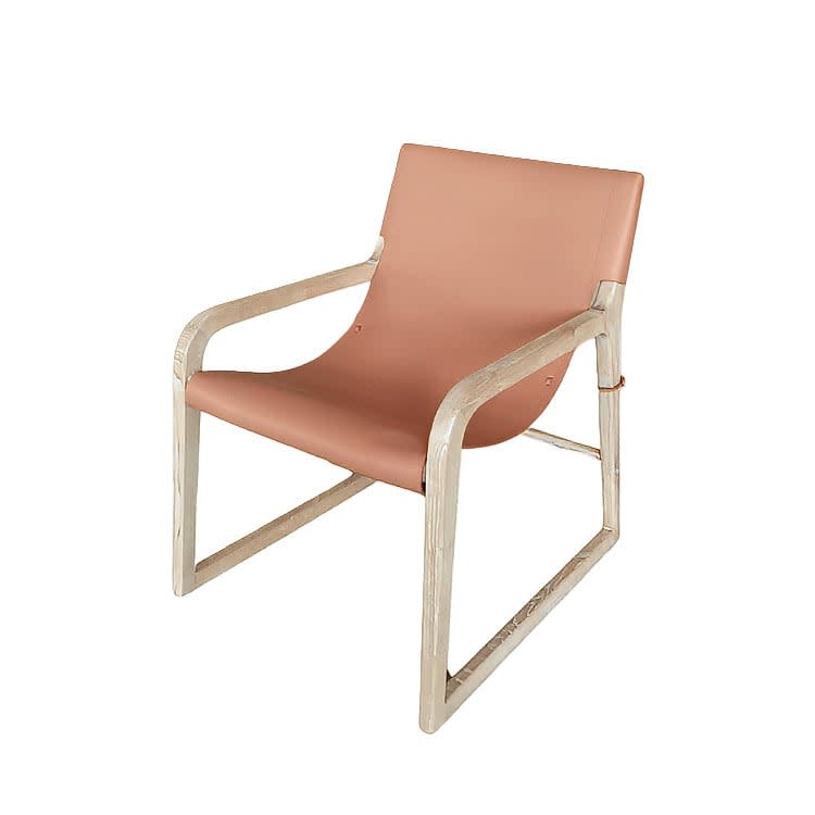 Skylar Accent Chair - Saddle Brown