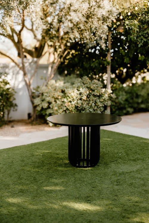 Leo Dining Table - Black view 3