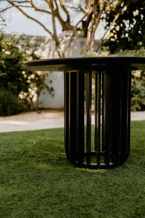 Leo Dining Table - Black view 4