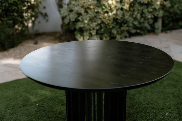 Leo Dining Table - Black view 5