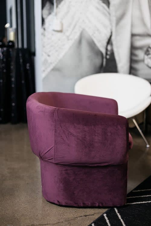 Cachet Club Chair - Berry view 5