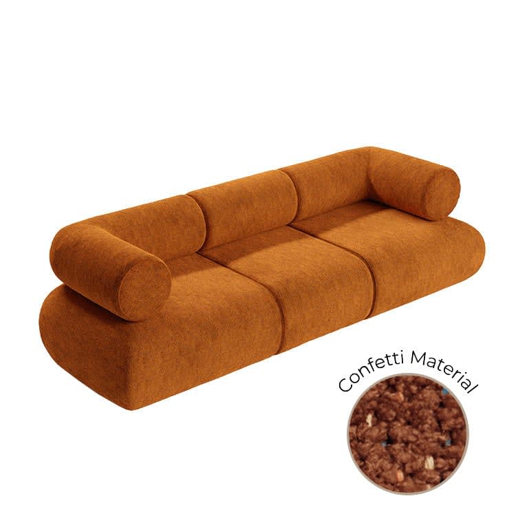 Juno Sofa - Confetti Rust