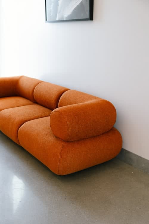 Juno Sofa - Confetti Rust view 4