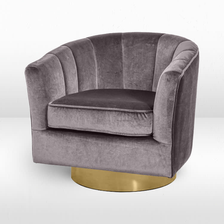 Cassidy Club Chair - Graphite